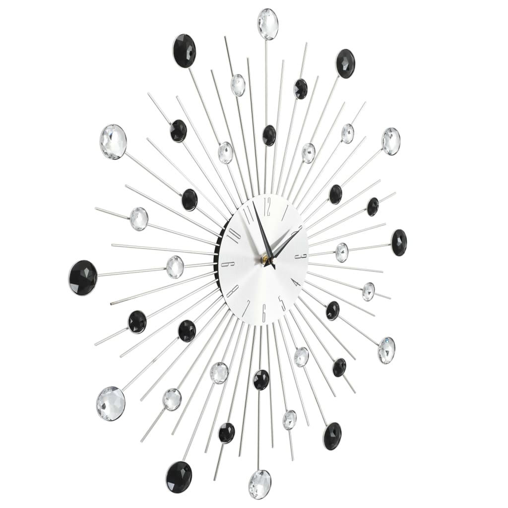 Horloge murale avec mouvement à quartz design moderne 50 cm