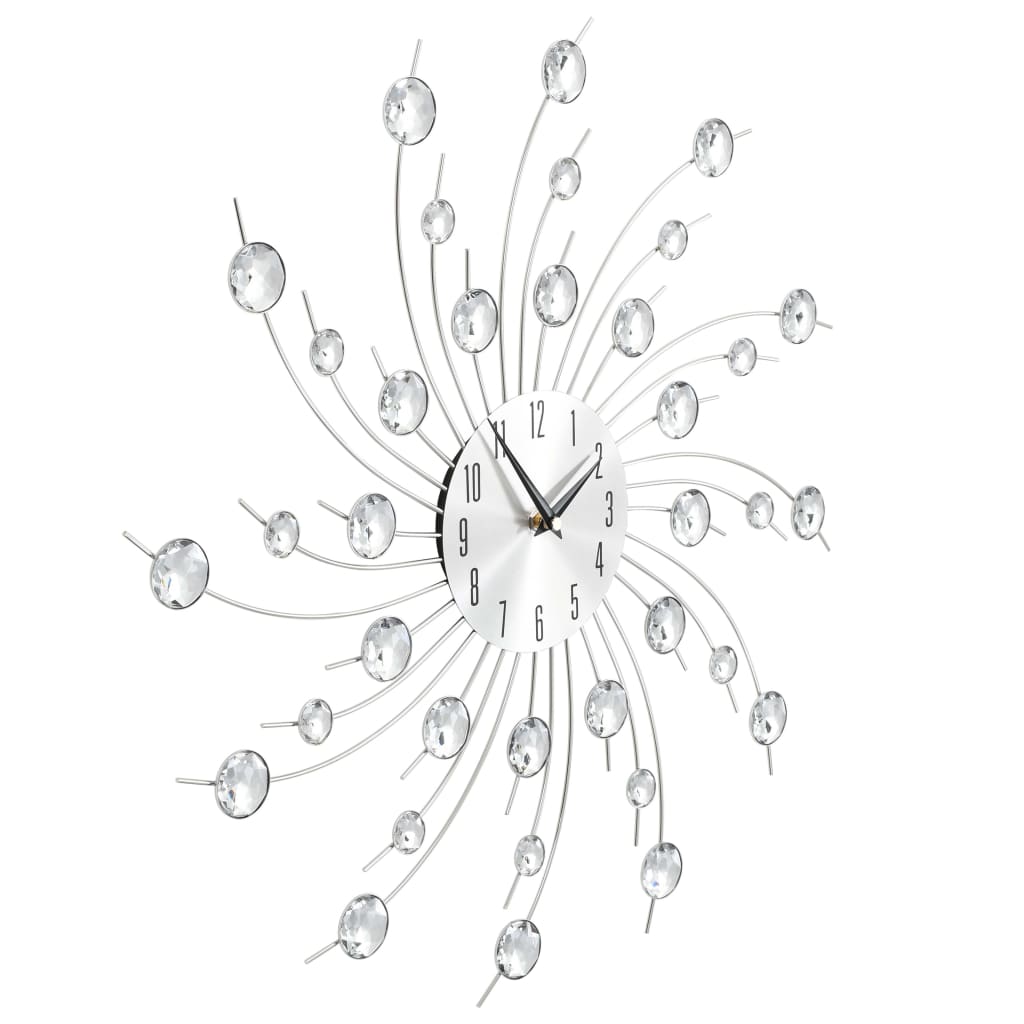 Horloge murale avec mouvement à quartz design moderne 50 cm