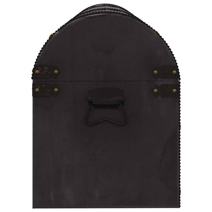 Aufbewahrungstruhe Massivholz Vintage-Stil 120x30x40 cm