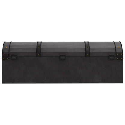 Aufbewahrungstruhe Massivholz Vintage-Stil 120x30x40 cm
