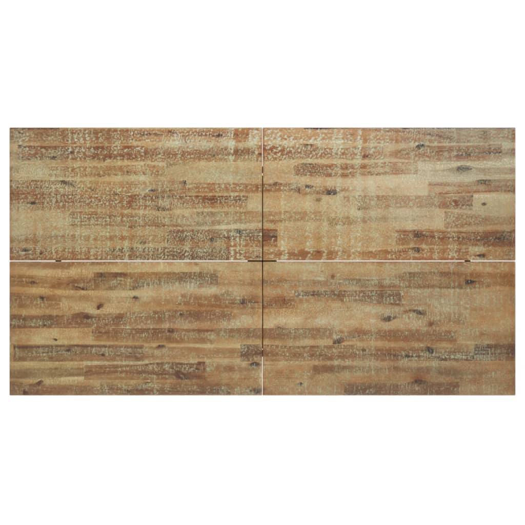 Table à manger en bois massif d'acacia 170x90 cm
