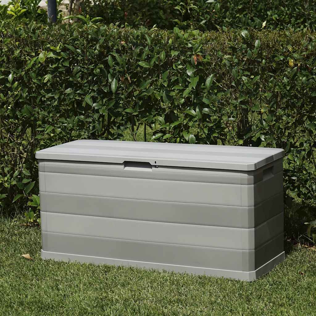 Gartenbox Grau 117×45×56 cm