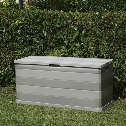 Gartenbox Grau 117×45×56 cm