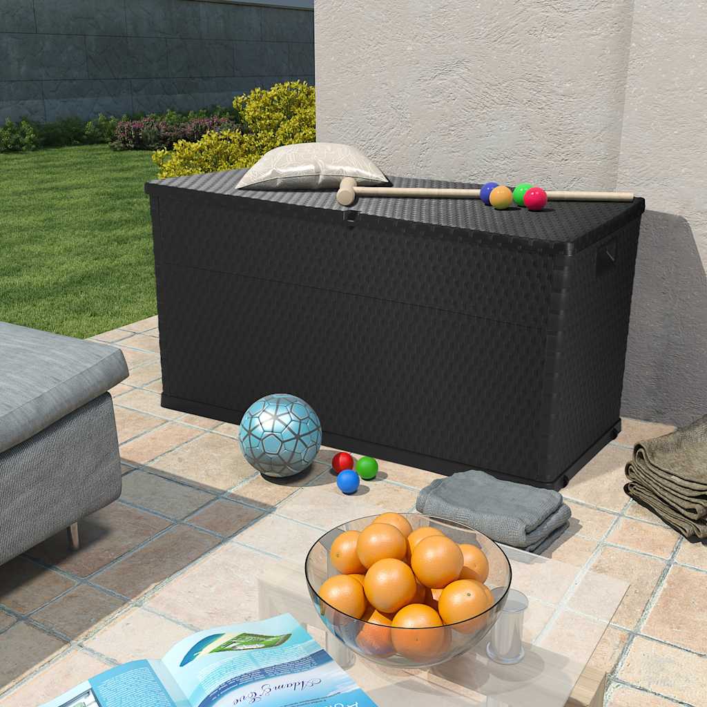 Garten-Aufbewahrungsbox 120X56X63 Cm Pp Rattan