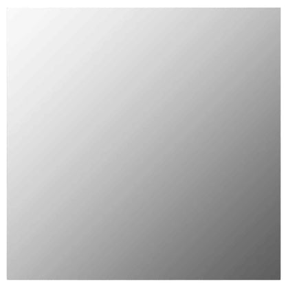 Wandspiegel 40 x 40 cm Quadratisch Glas