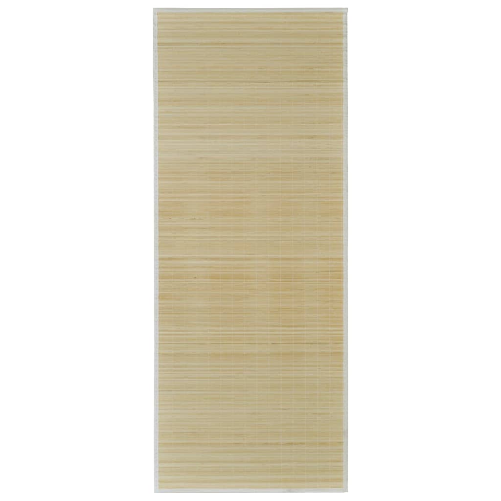 Bamboo rug 100 x 160 cm natural