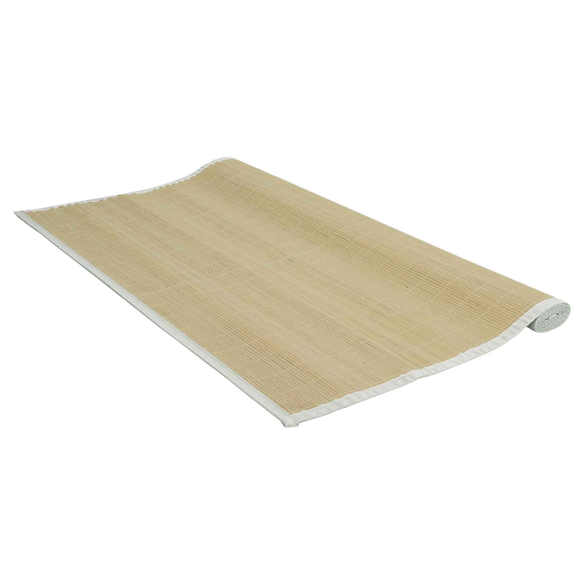 Teppich Bambus 100 x 160 cm Natur