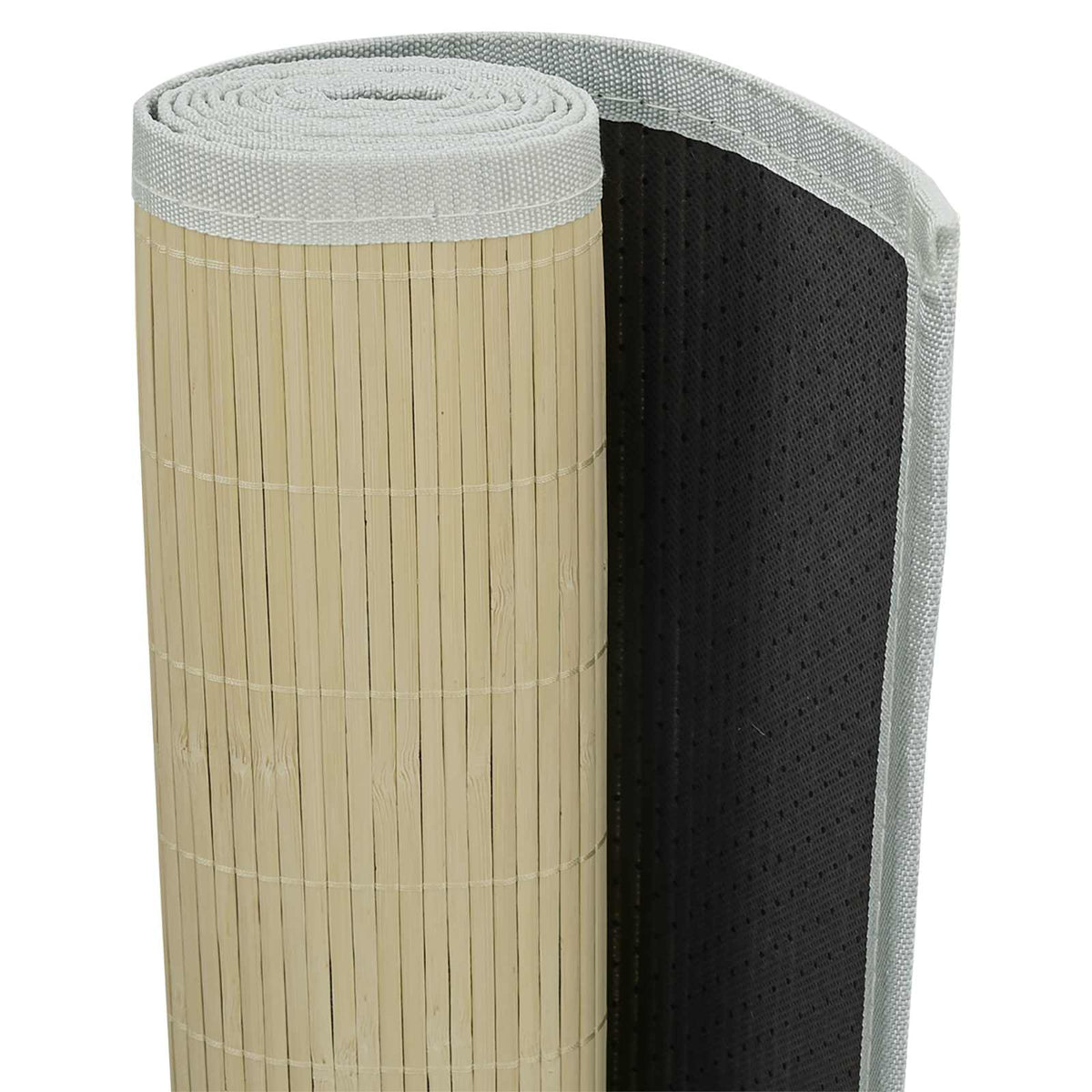 Teppich Bambus 160x230 cm Natur