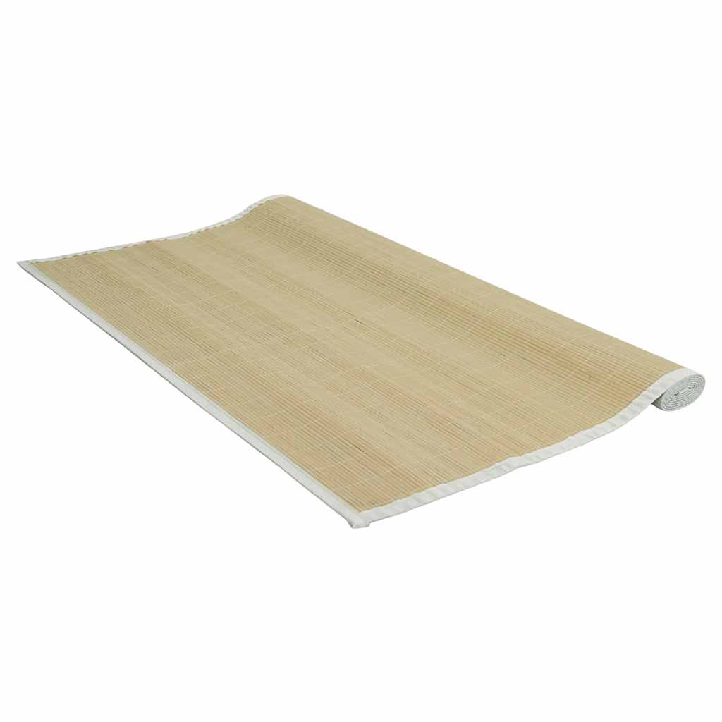 Teppich Bambus 160x230 cm Natur
