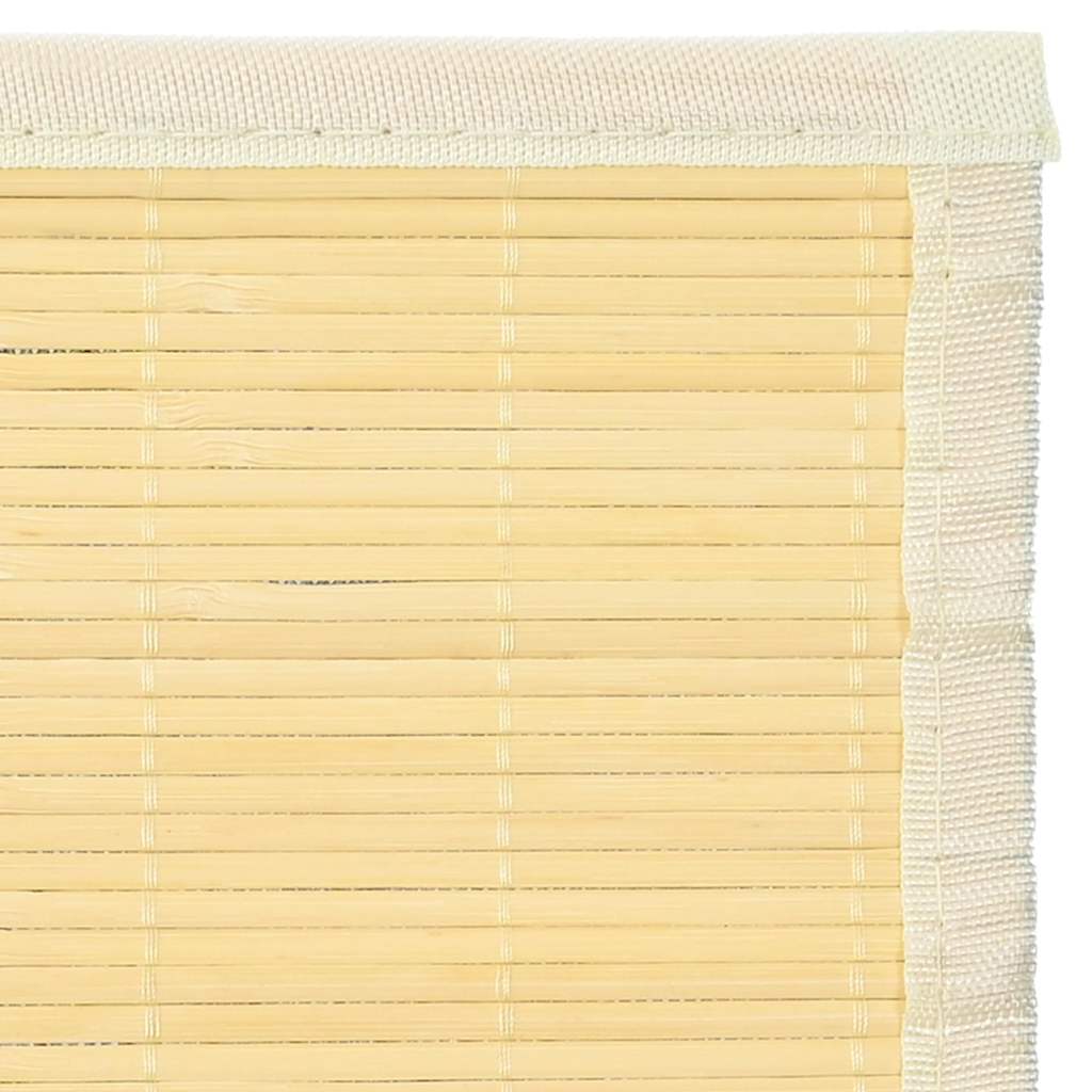 Teppich Bambus 160x230 cm Natur