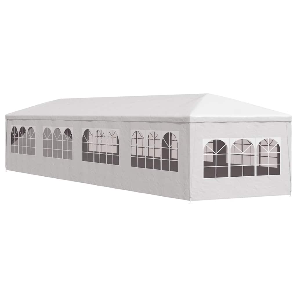 Gartenzelt 3x12 m Weiß