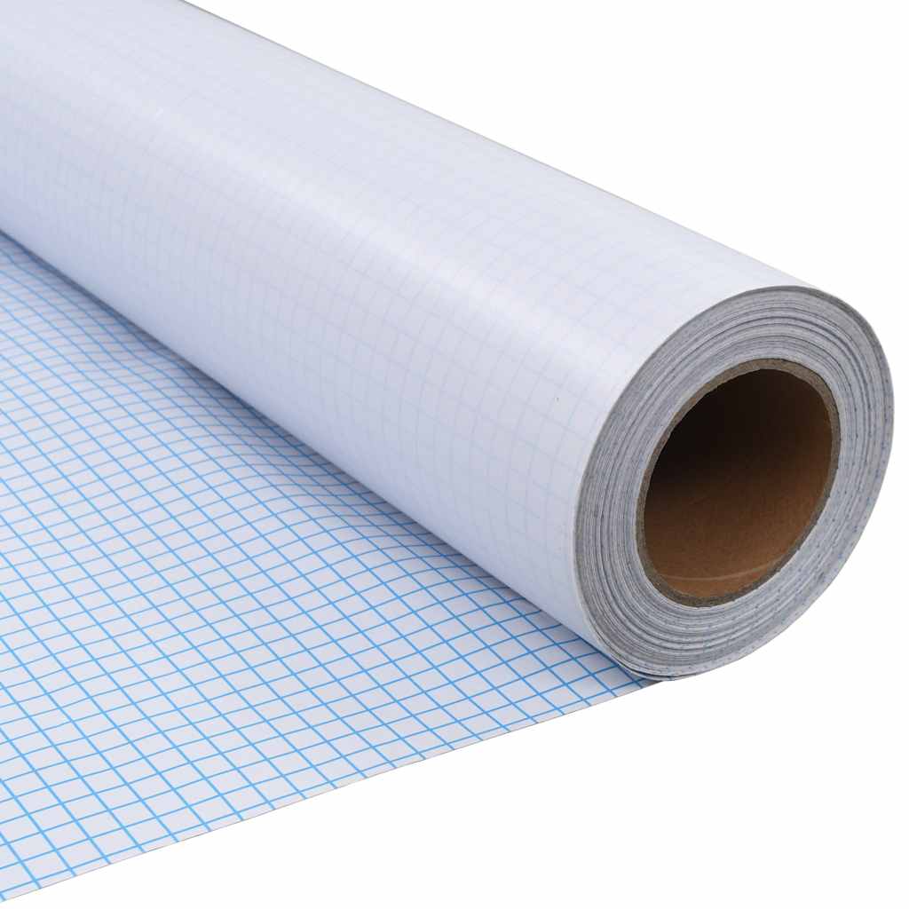 Fensterfolie Matt Grau 0,9x50 m PVC