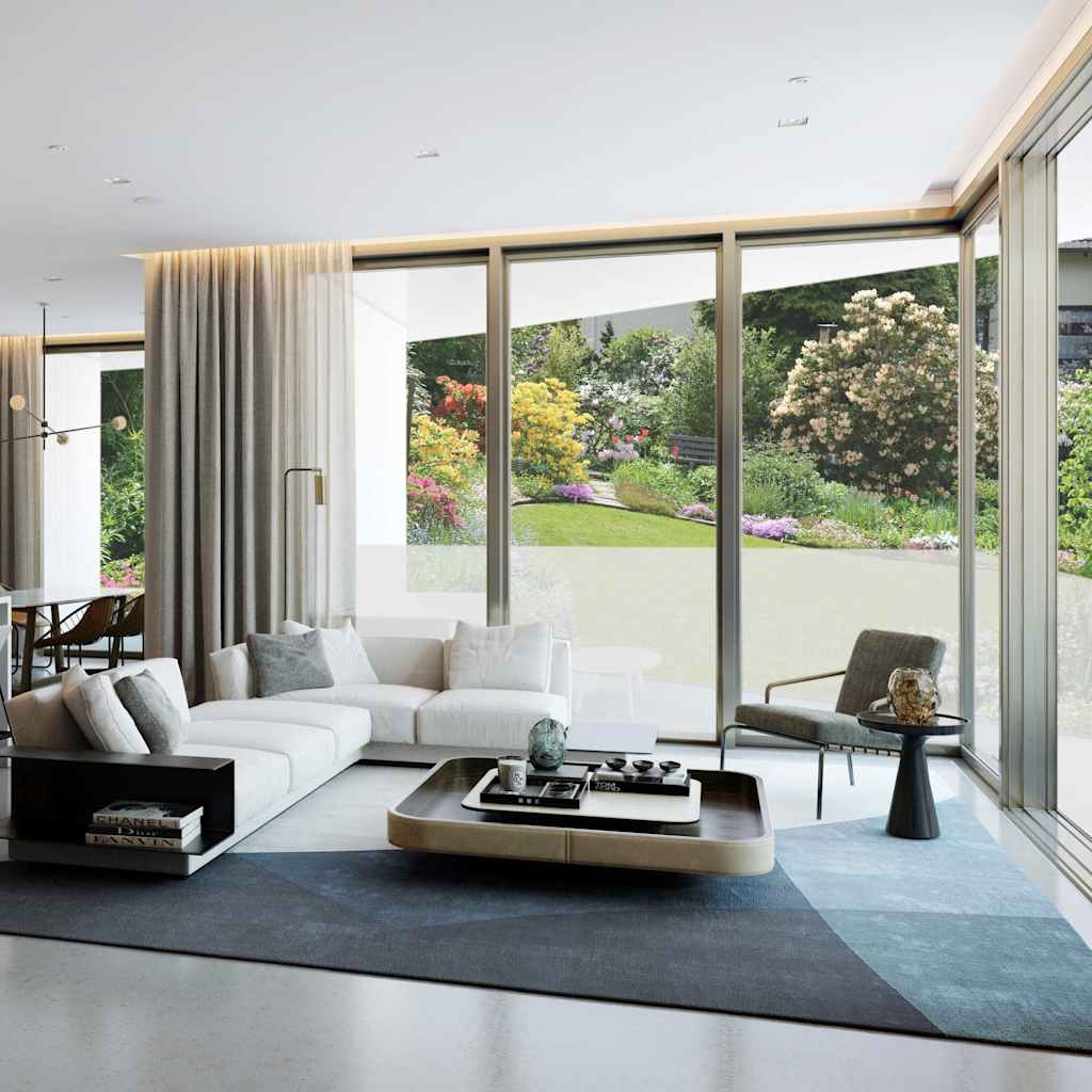 Fensterfolie Matt Grau 0,9x50 m PVC