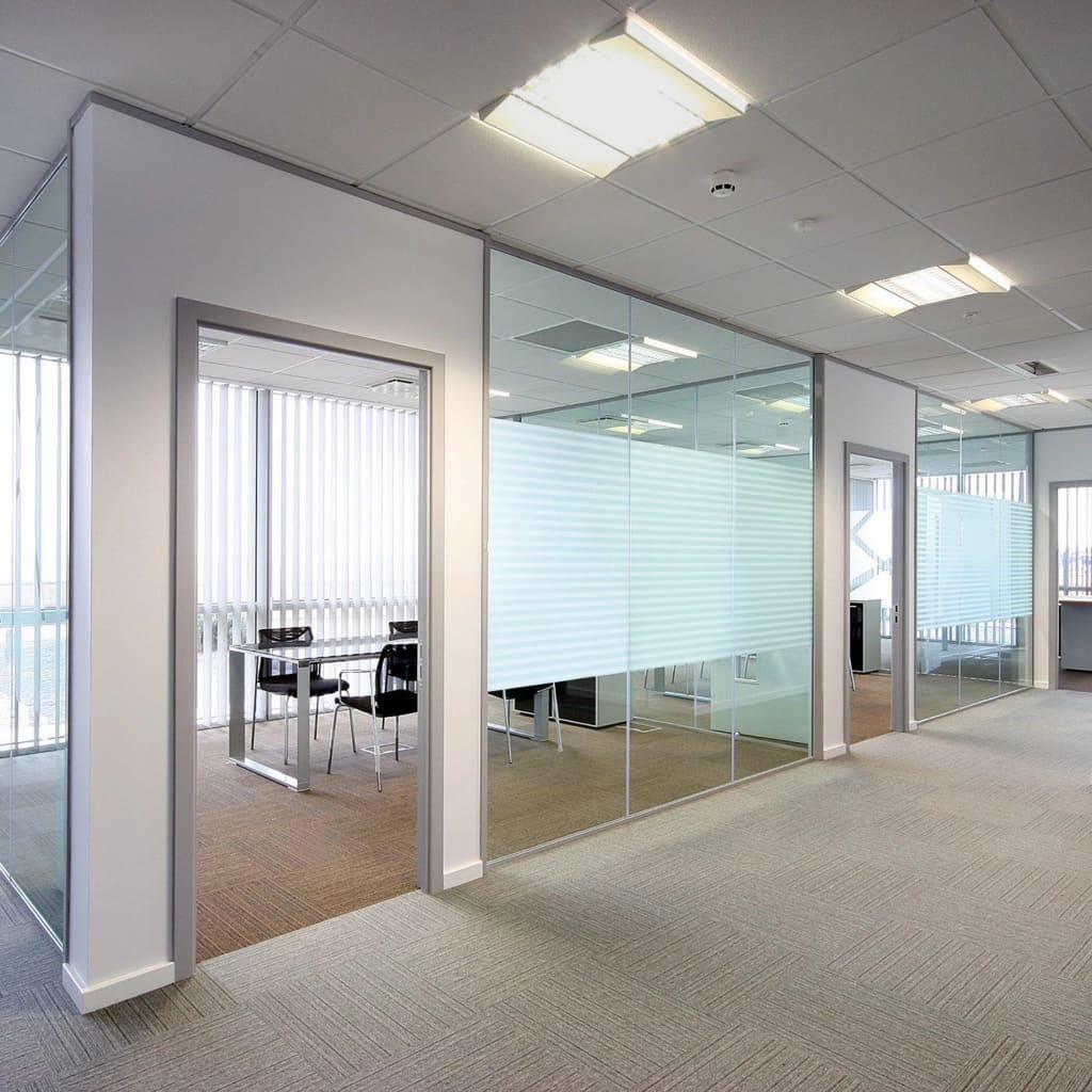 Fensterfolie Matt Streifen-Design 0,9x20 m PVC