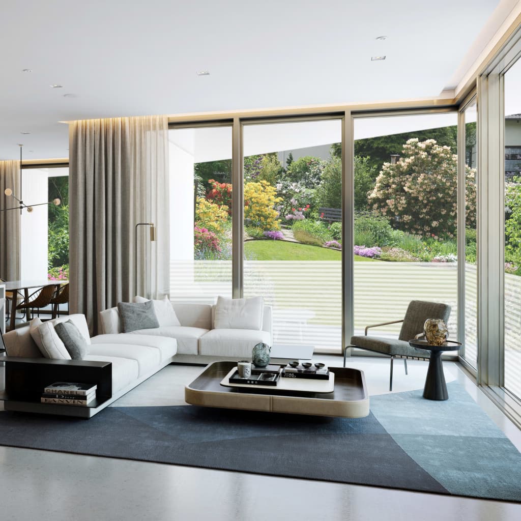 Fensterfolie Matt Streifen-Design 0,9x20 m PVC