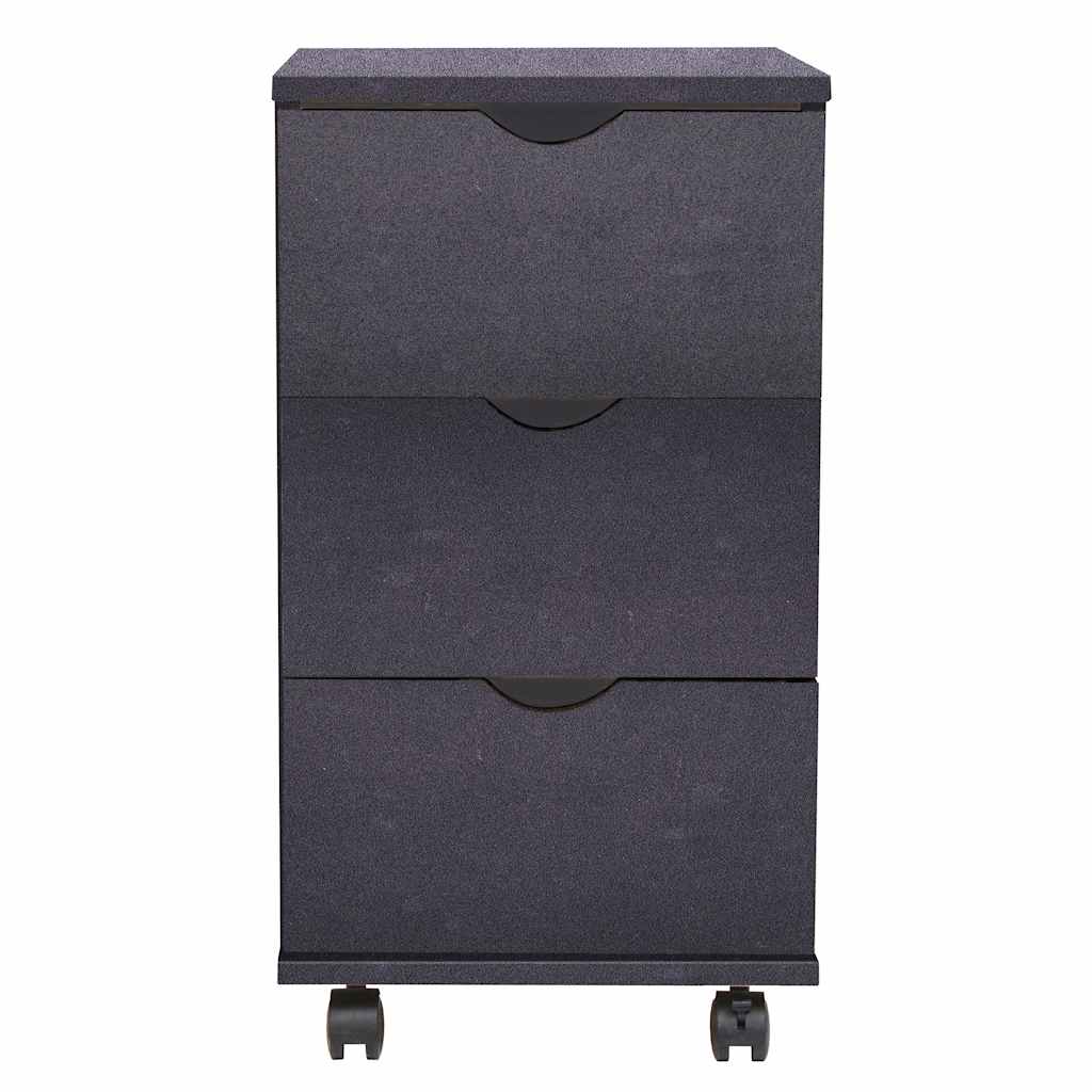 Schubladenelement 33×45×60 cm Schwarz
