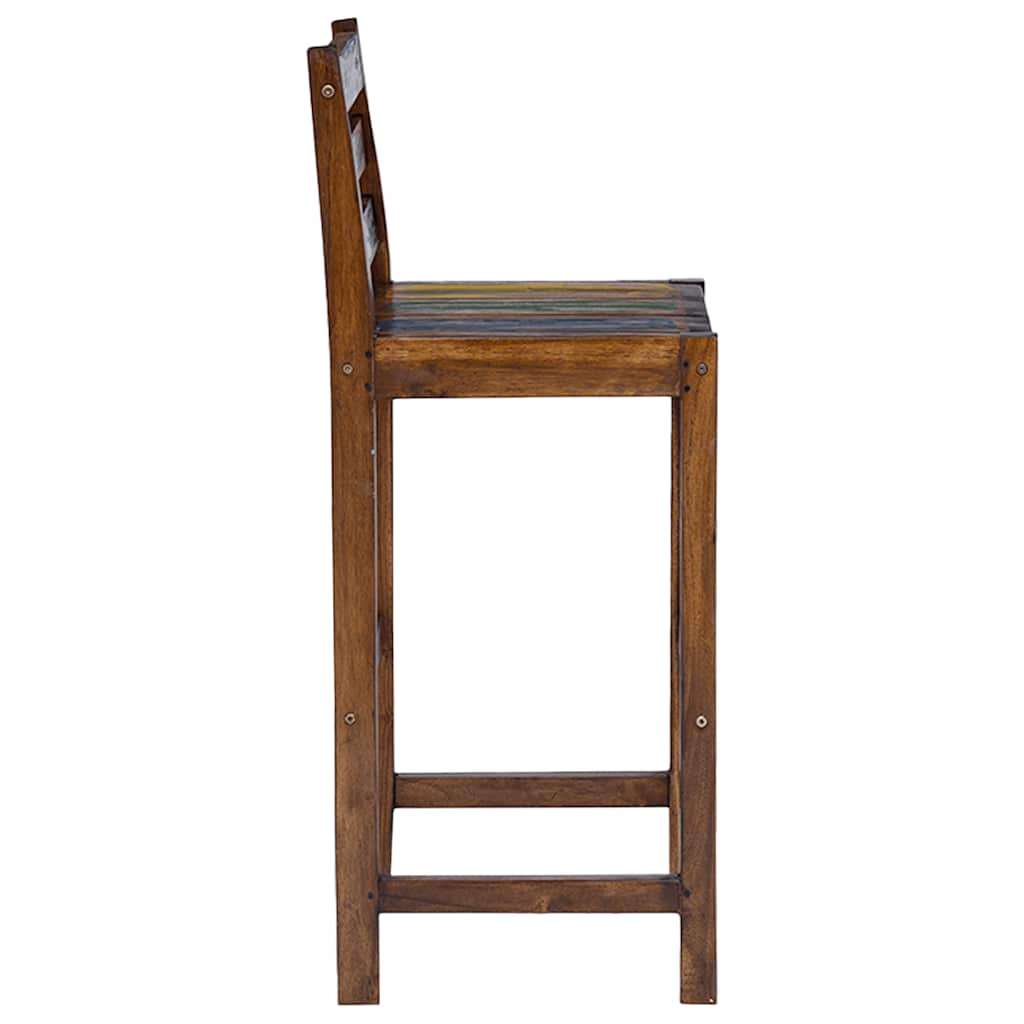 Barhocker 2 Stk. Altholz