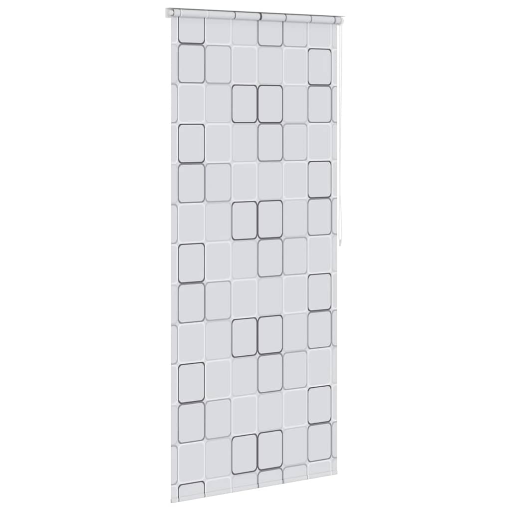 Duschrollo 80x240 cm Quadratmuster