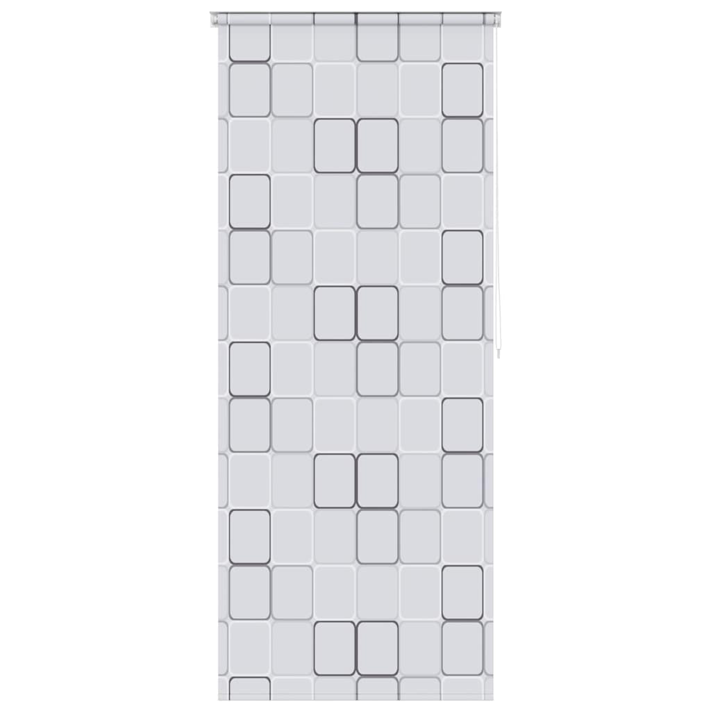 Duschrollo 120x240 cm Quadratmuster