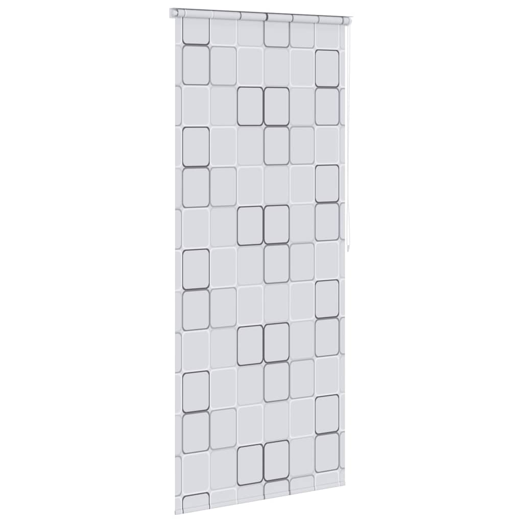 Duschrollo 120x240 cm Quadratmuster