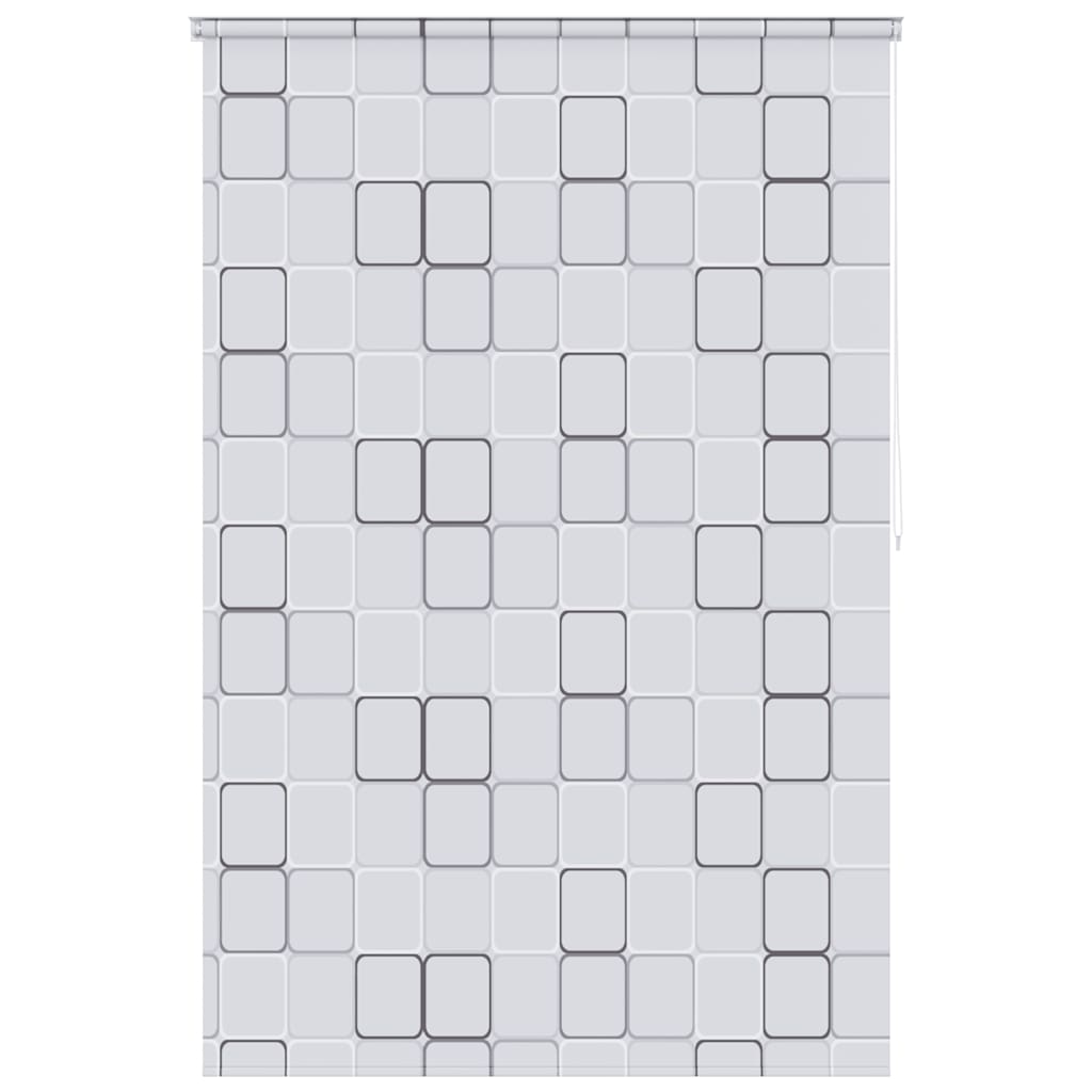 Duschrollo 160x240 cm Quadratmuster