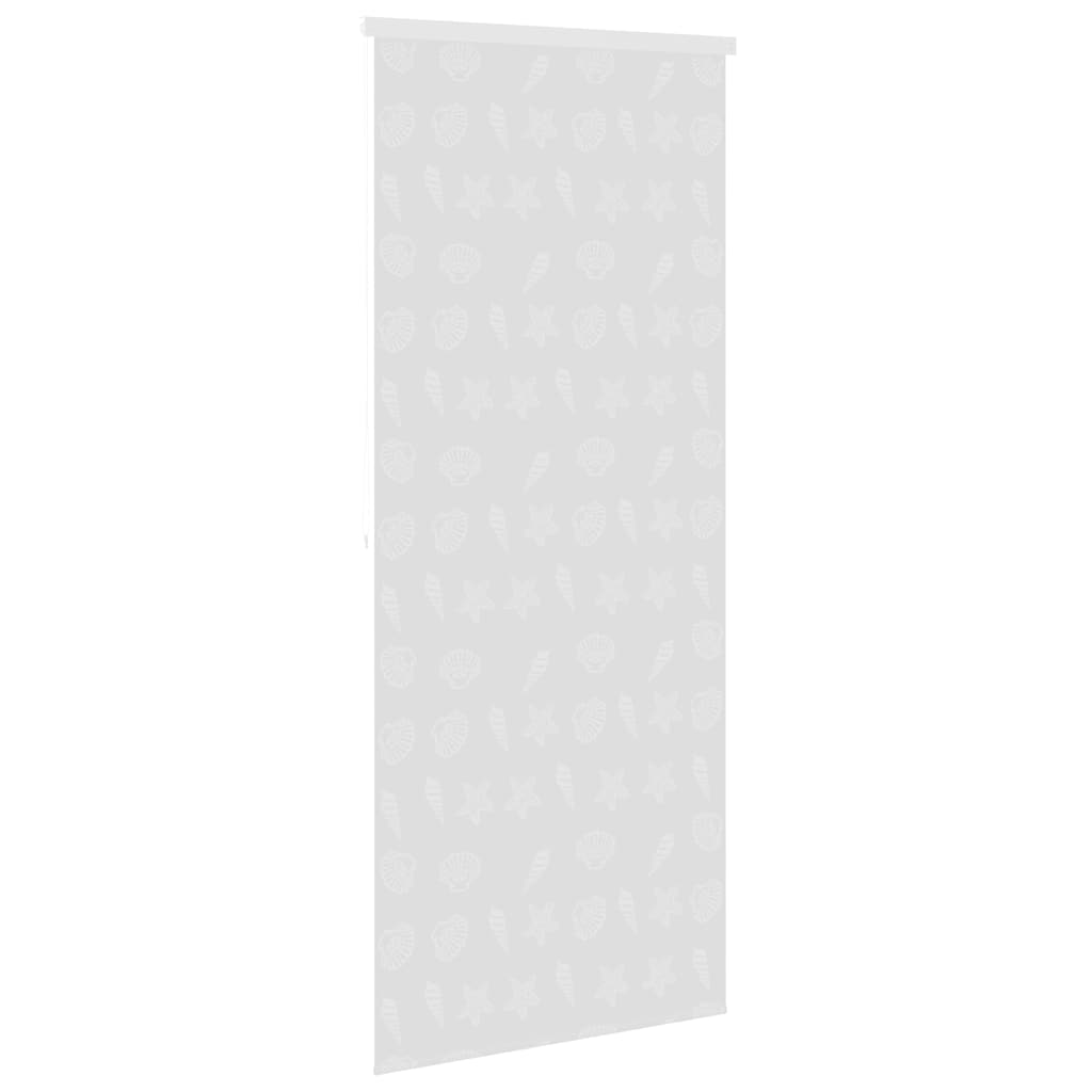 Duschrollo 80x240 cm Seesternmuster