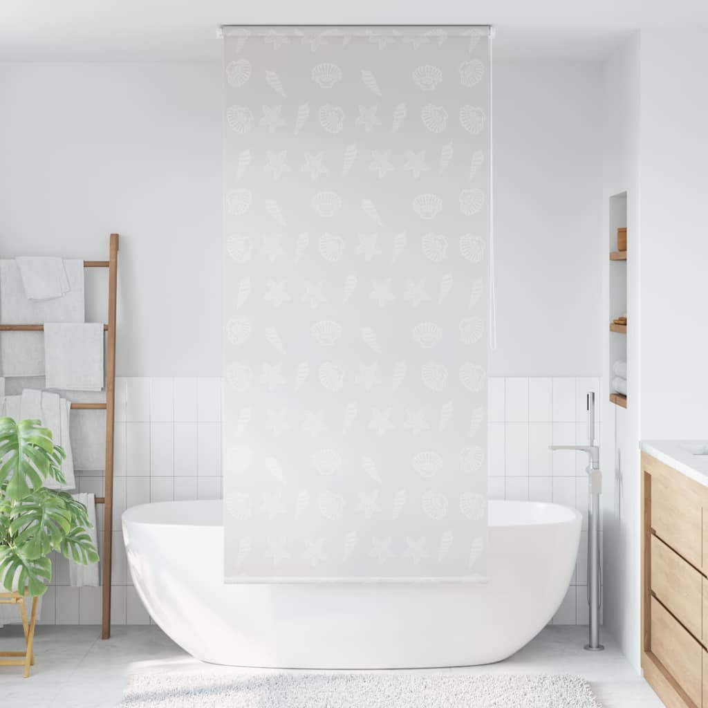 Duschrollo 120x240 cm Seesternmuster
