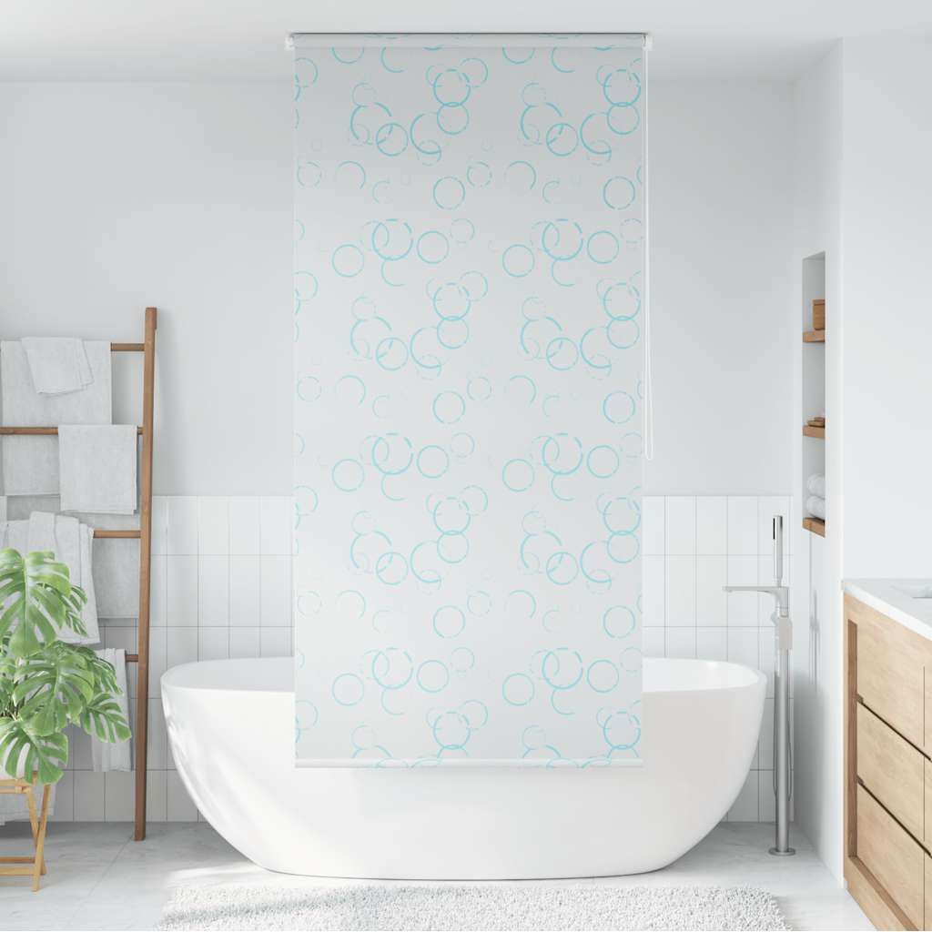 Duschrollo 80x240 cm Blasenmuster
