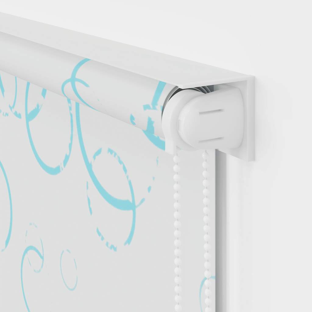 Duschrollo 120x240 cm Blasenmuster