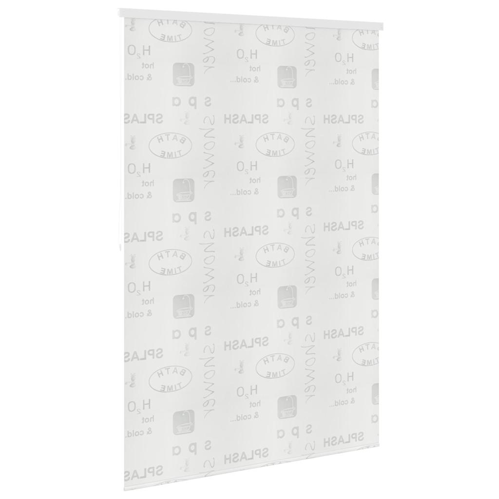 Duschrollo 160x240 cm Splash-Design