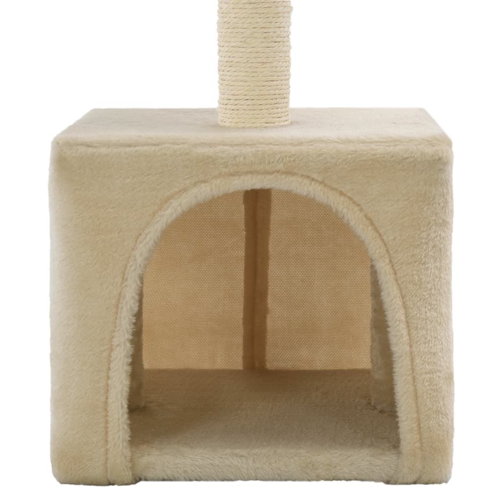 Katzen-Kratzbaum Sisal 55 cm Beige