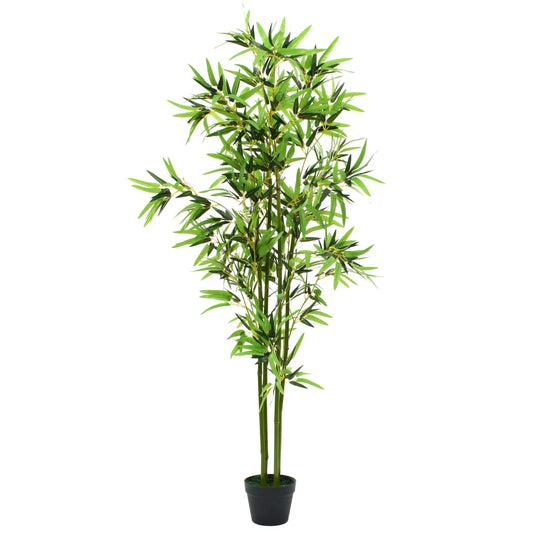 Künstliche Bambuspflanze mit Topf 175 cm Grün