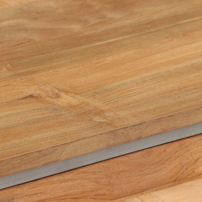TV-Schrank Recyceltes Teakholz und Stahl 120x30x40 cm