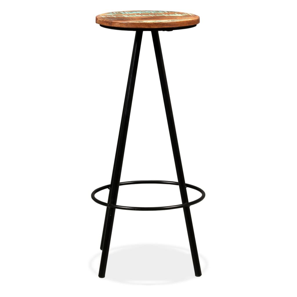 3-tlg. Bar-Set Massivholz Akazie und Altholz