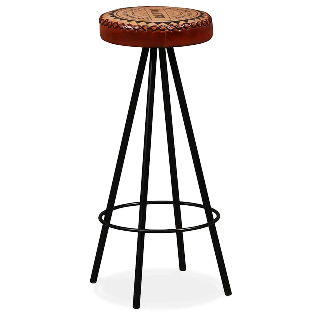 Bar-Set 3-tlg. Akazie Massivholz, Echtleder und Canvas