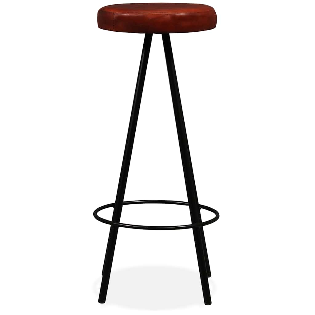 Bar-Set 5-tlg. Akazie Massivholz und Echtleder