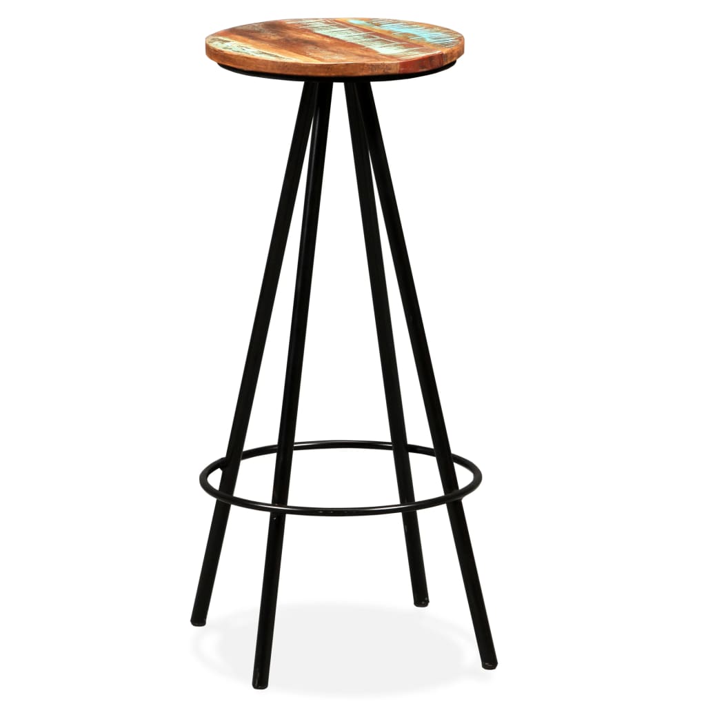 7-tlg. Bar-Set Massivholz Akazie und Altholz