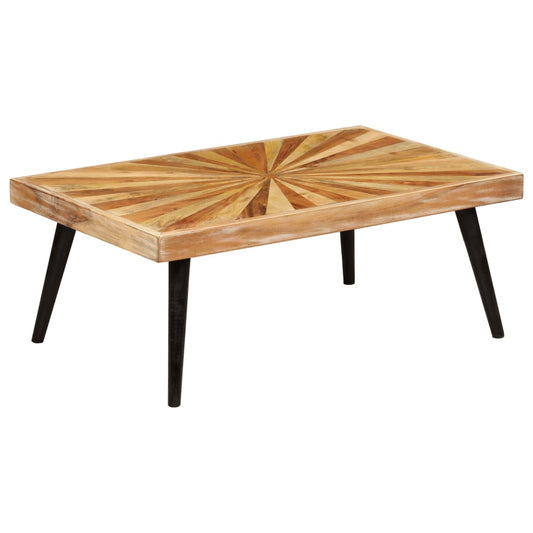 Table basse en bois de manguier massif 90x55x36 cm