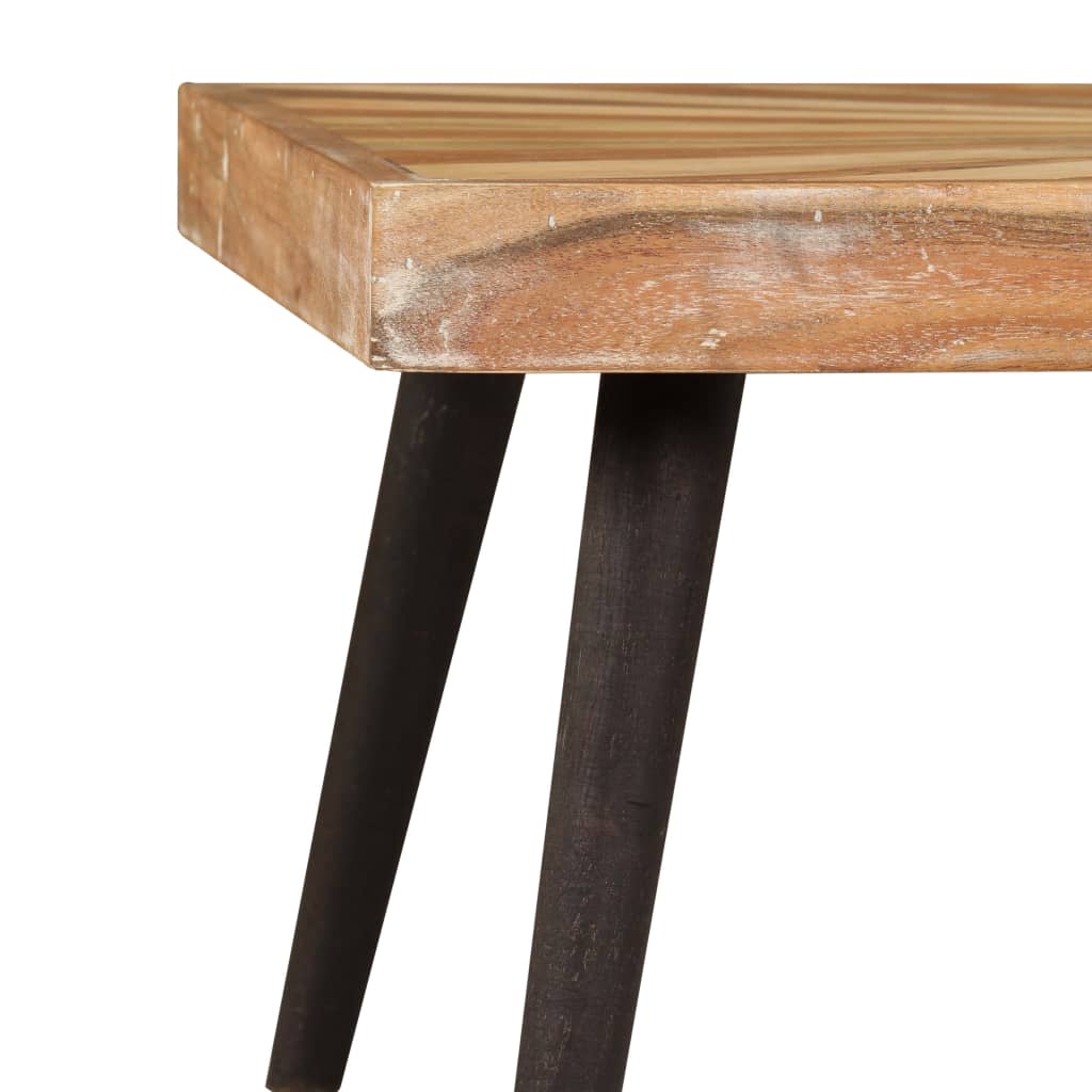 Table basse en bois de manguier massif 90x55x36 cm