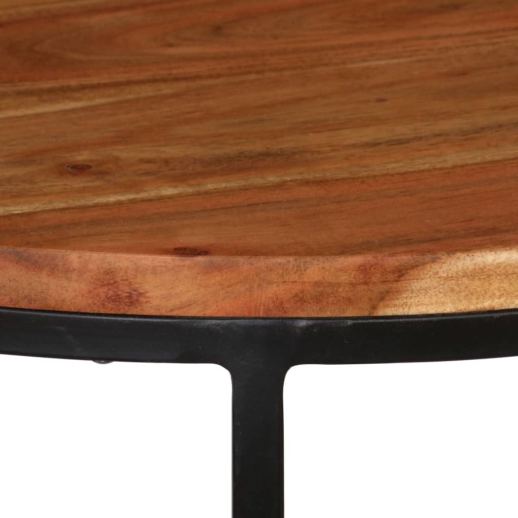 Couchtisch-Set 3-teilig Akazienholz Massiv