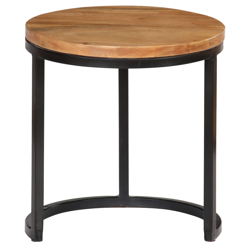 Couchtisch-Set 3-teilig Akazienholz Massiv
