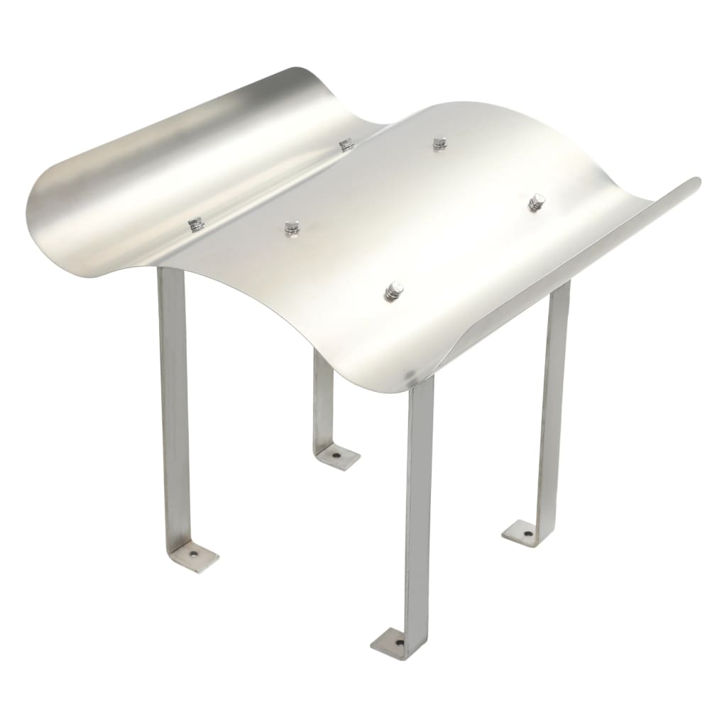 Schornsteinabdeckung Edelstahl 80 x 80 x 39 cm
