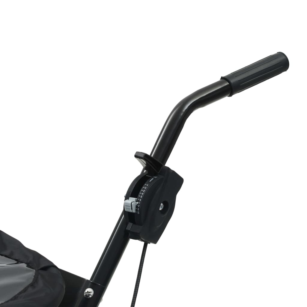Handstreuwagen Salzstreuer PVC und Stahl 106x73x76 cm 45 L