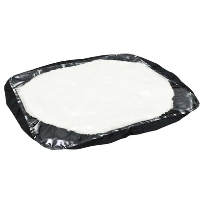 Handstreuwagen Salzstreuer zum Ziehen PVC Stahl 125x74x79cm 45L