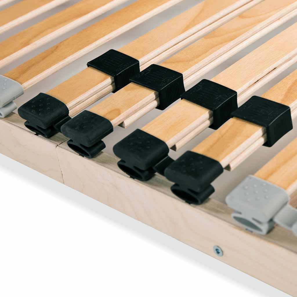 Lattenrost mit 28 Latten 7 Zonen 100x200 cm