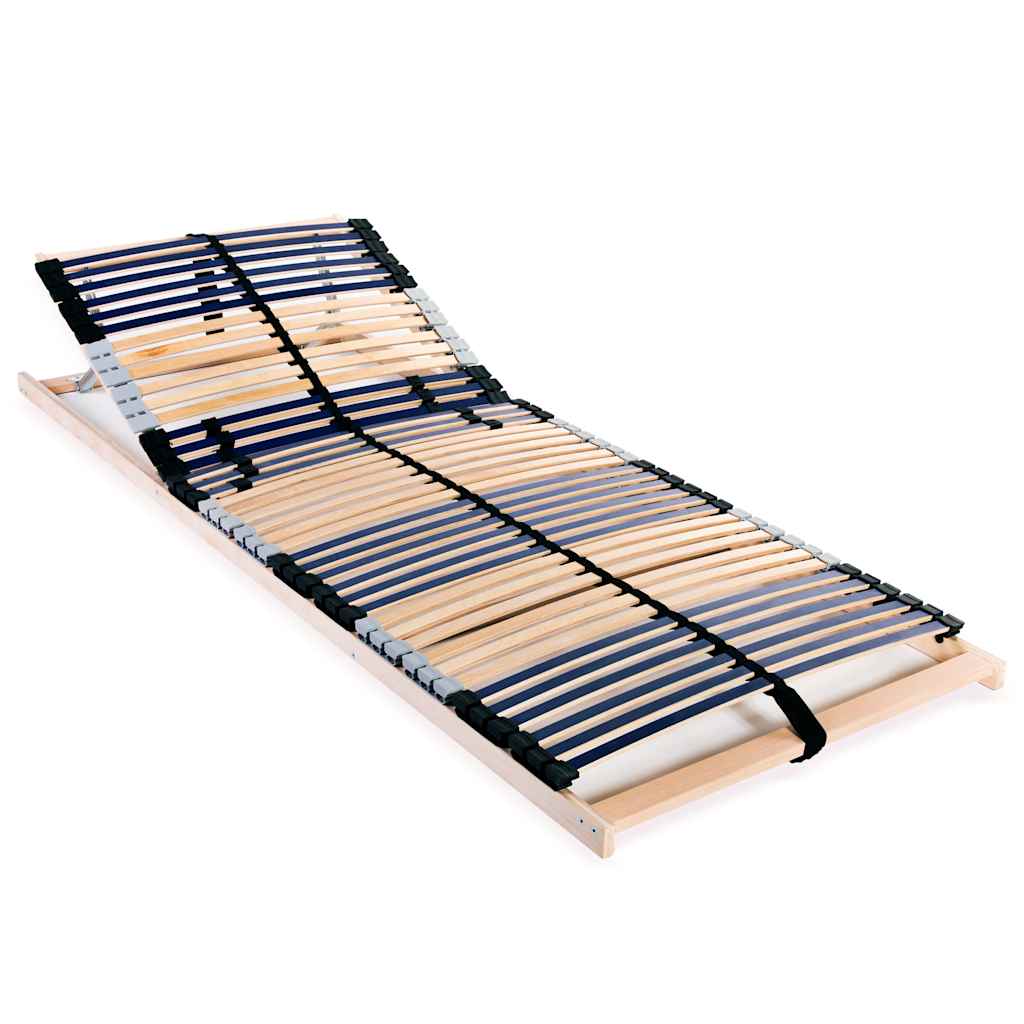 Lattenrost mit 42 Latten 7 Zonen 80x200 cm