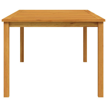 Gartentisch 200x100x74 cm Massivholz Akazie
