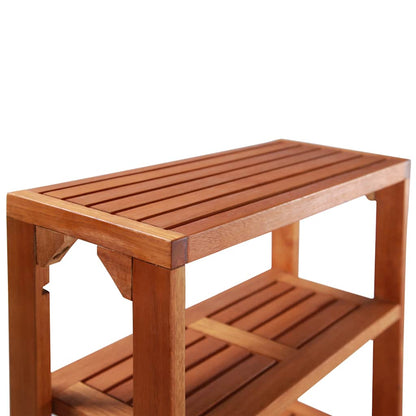 3-tlg. Bistro-Set Klappbar Massivholz Akazie