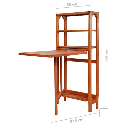3-tlg. Bistro-Set Klappbar Massivholz Akazie