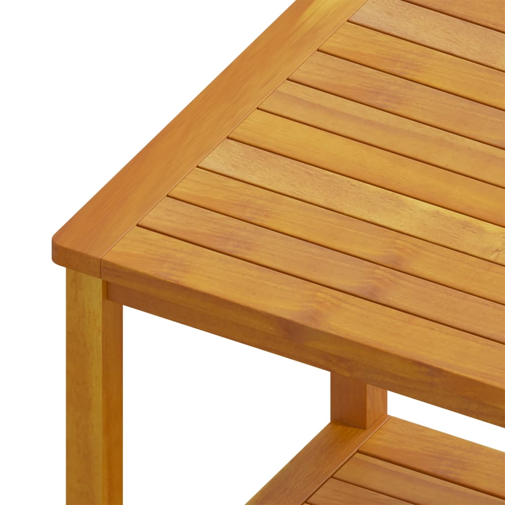 Beistelltisch Massivholz Akazie 45x45x45 cm
